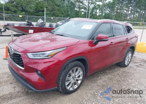 2021 Toyota Highlander Limited z USA, uszkodzony, nr VIN 5TDYZRAH9MS036726